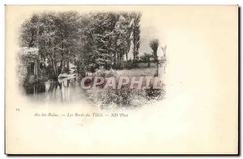 Ansichtskarte AK Aix les Bains Les Bords du Tillet