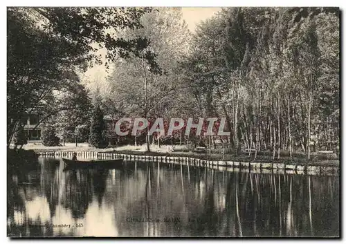 Cartes postales Challes les Bains Le parc