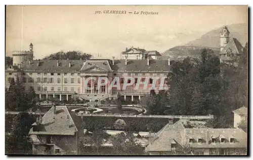 Cartes postales Chambery La Prefecture