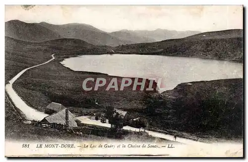 Mont Dore - Le Lac du Guery et la Chaine de Sancy - Ansichtskarte AK