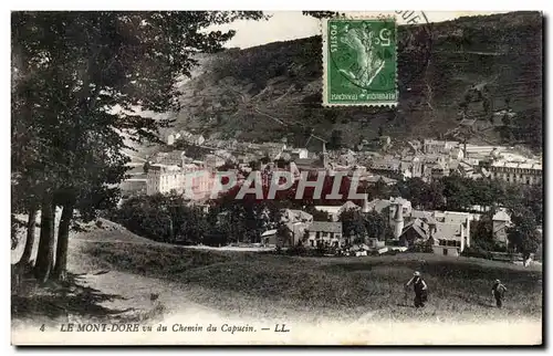 Mont Dore - Vu du Chemin du capucin - Ansichtskarte AK