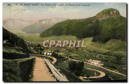 Mont Dore - La Vallee - Des Lacets Le Sancy et le Capucin - Cartes postales