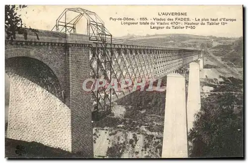 Cartes postales Viaduc des Fades