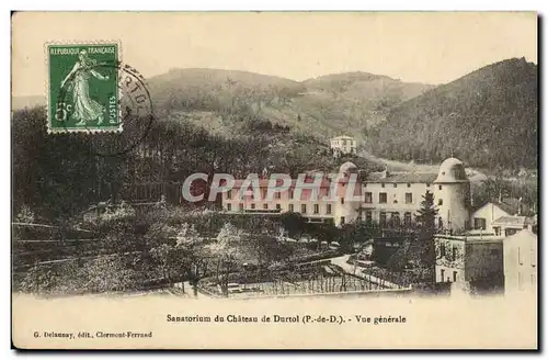 Cartes postales Sanatorium du chateau de Durtol Vue generale