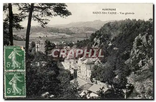 Cartes postales Saint Nectaire Vue generale