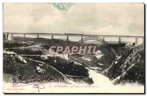 Cartes postales Auvergne le Viaduc du Garabit