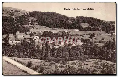 Cartes postales Theix Vue generale