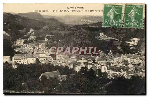 Cartes postales La Bourboule Vue generale