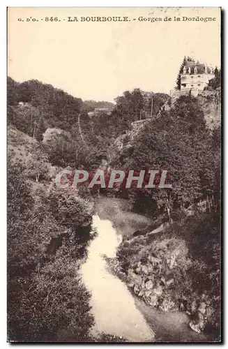 Ansichtskarte AK La Bourboule Gorges de la Dordogne