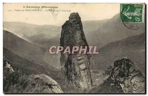 Ansichtskarte AK Vallee de Chaudefour La roche de la rancune