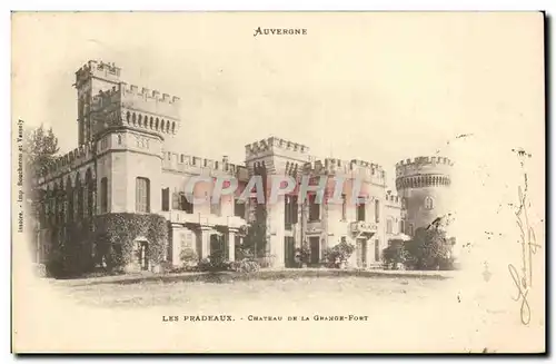 Cartes postales Les pradeaux Chateau de la Grange Fort