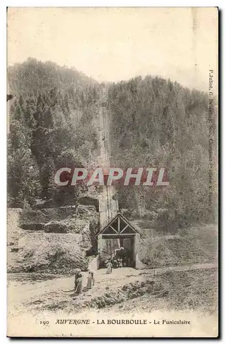 Cartes postales La Bourboule Funiculaire des Charlannes