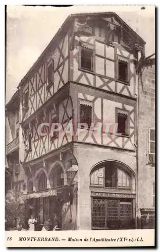 Cartes postales Montferrand Maison de l&#39apothicaire