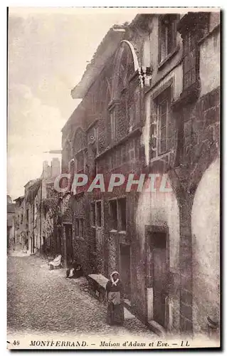 Cartes postales Montferrand Maison d&#39Adam et Eve