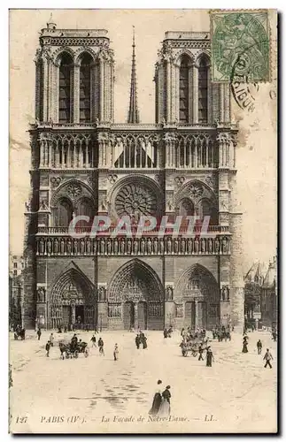 Paris 4 - La Cathedrale Notre Dame - Cartes postales