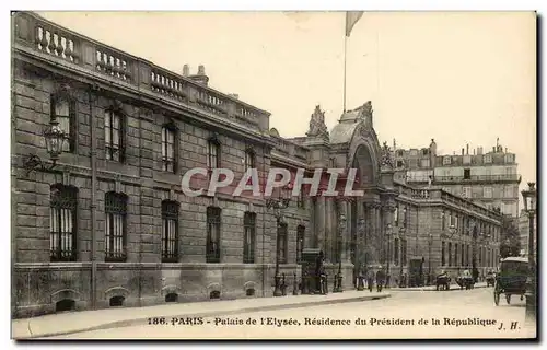 Paris 8 - Palais de l&#39Elysees - Residence du President de la Republique - Ansichtskarte AK