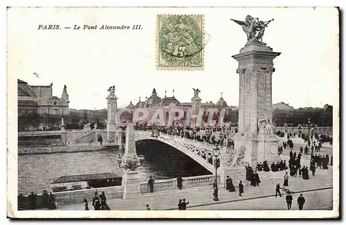 Paris 7 - Le Pont Alexandre III - Cartes postales