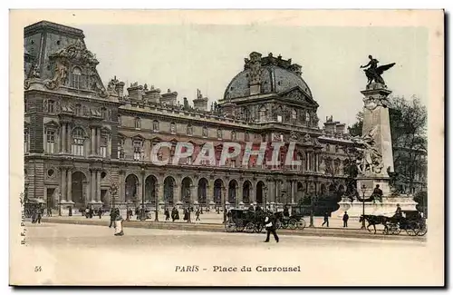 Paris 7 - Place du Carrousel - Cartes postales