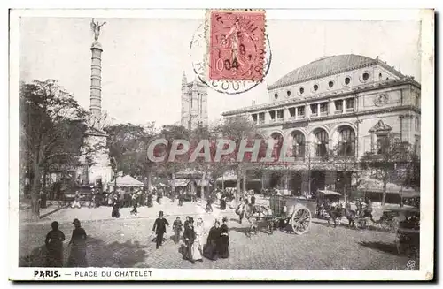 Paris 1 - Place du Chatelet - Cartes postales