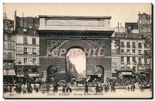 Paris 10 - Porte Saint Martin - Cartes postales