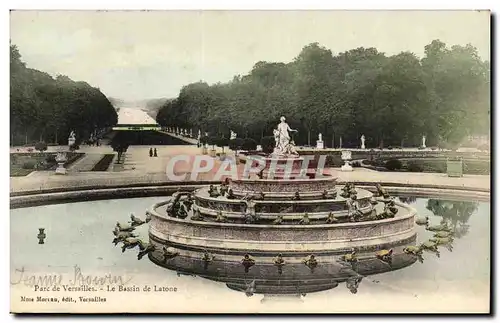 Versailles - Le Bassin de Latone - Ansichtskarte AK