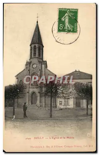 Meaux - L&#39Eglise et la Mairie - Cartes postales