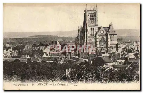 Meaux - La Cathedrale - Cartes postales