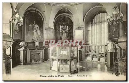 Paris Cartes postales L&#39Observatoire Musee Rotonde ouest