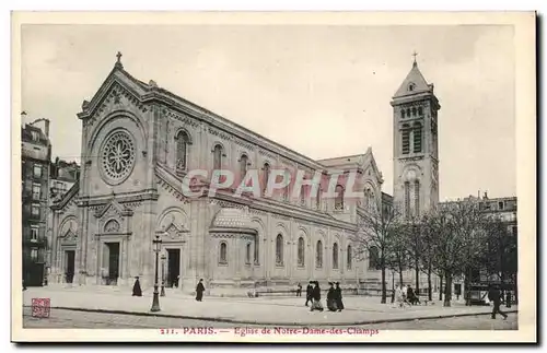 Paris Ansichtskarte AK Eglise de Notre Dame des Champs