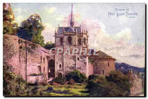 Cartes postales Maison du Petit Saint Thomas Chateau d&#39Amboise