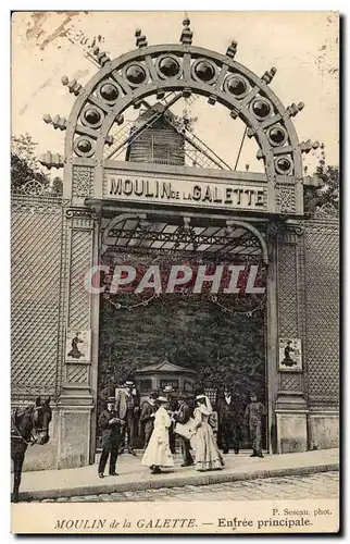 Cartes postales Paris Montmartre Moulin de la Galette