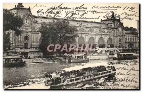 Paris 7 - La Gare d&#39Orsay et le Palais Cartes postales