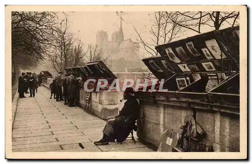 Paris - 5 - Les Bouquinistes de Quai de la Tournelle Ansichtskarte AK