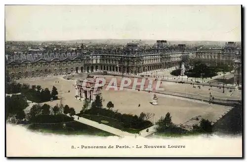 Paris - 1 - Le Nouveau Louvre Ansichtskarte AK