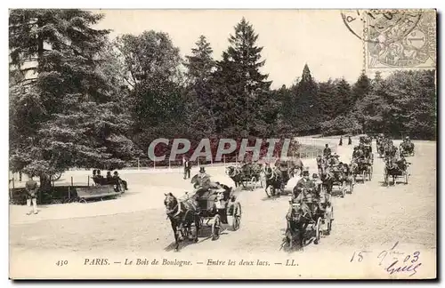 Paris - 16 - Bois de Boulogne - Entre les Deux Lacs - Cheval Ansichtskarte AK