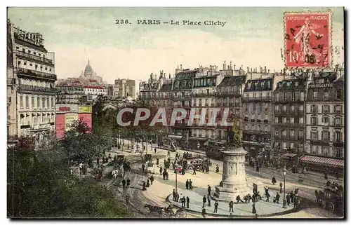 Paris - 17 - La Place Clichy Cartes postales