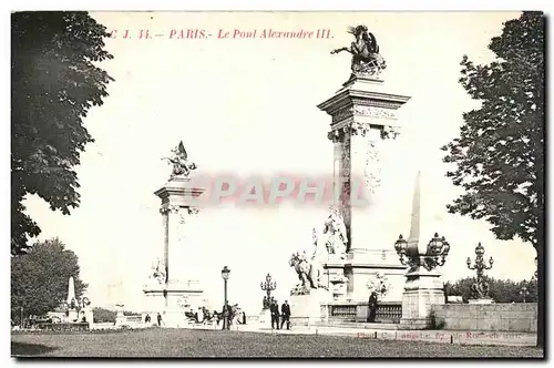 Paris 7 Pont Alexandre III - Cartes postales