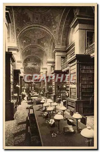 Paris 1 - Chambre des Deputes - Bibliotheque - Library Ansichtskarte AK