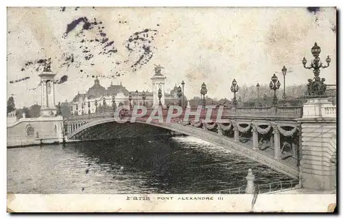 Paris 7 - Pont Alexandre III - Cartes postales