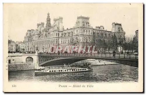 Paris 4 - Hotel de Ville - Cartes postales