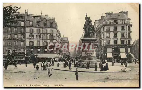 Paris 17 - La Place Clichy - Cartes postales