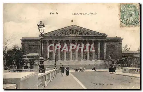 Paris - 1 - Chambre des Deputes Cartes postales