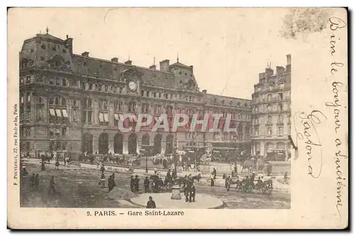 Paris - 8 - Gare Saint Lazare - Cartes postales