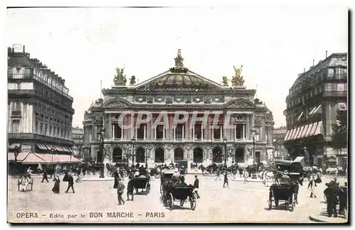 Paris - 9 - L&#39Opera - Edite par le Bon Marche - Ansichtskarte AK