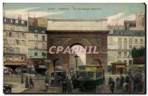 Paris 10 Porte Saint Martin - Cartes postales