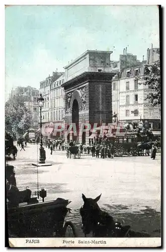 Paris 10 - Porte Saint Martin - Cartes postales