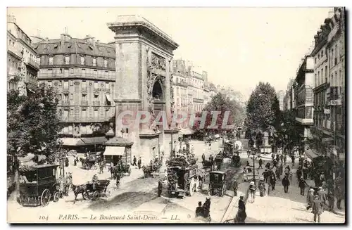 Paris 10 - Le Boulevard Saint Denis - Cartes postales