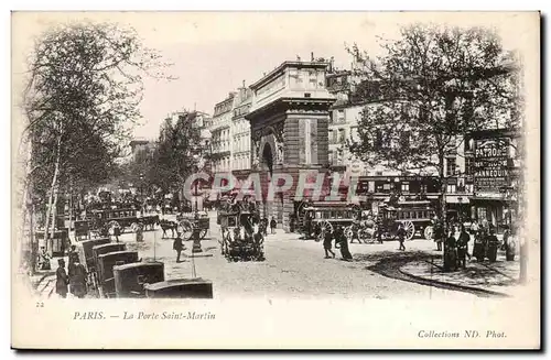 Paris 10 - Porte Saint Martin - Cartes postales