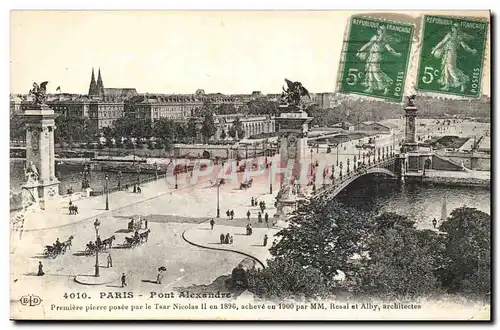 Paris - 7 - Pont Alexandre III Cartes postales