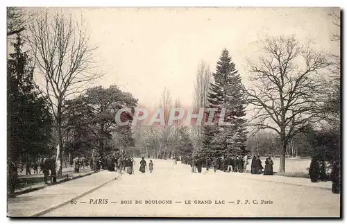 Paris 16 - Bois de Boulogne - Le Grand Lac - Cartes postales